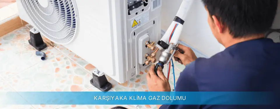Karşıyaka İlçemi Profilo Klima Gaz Dolumu
